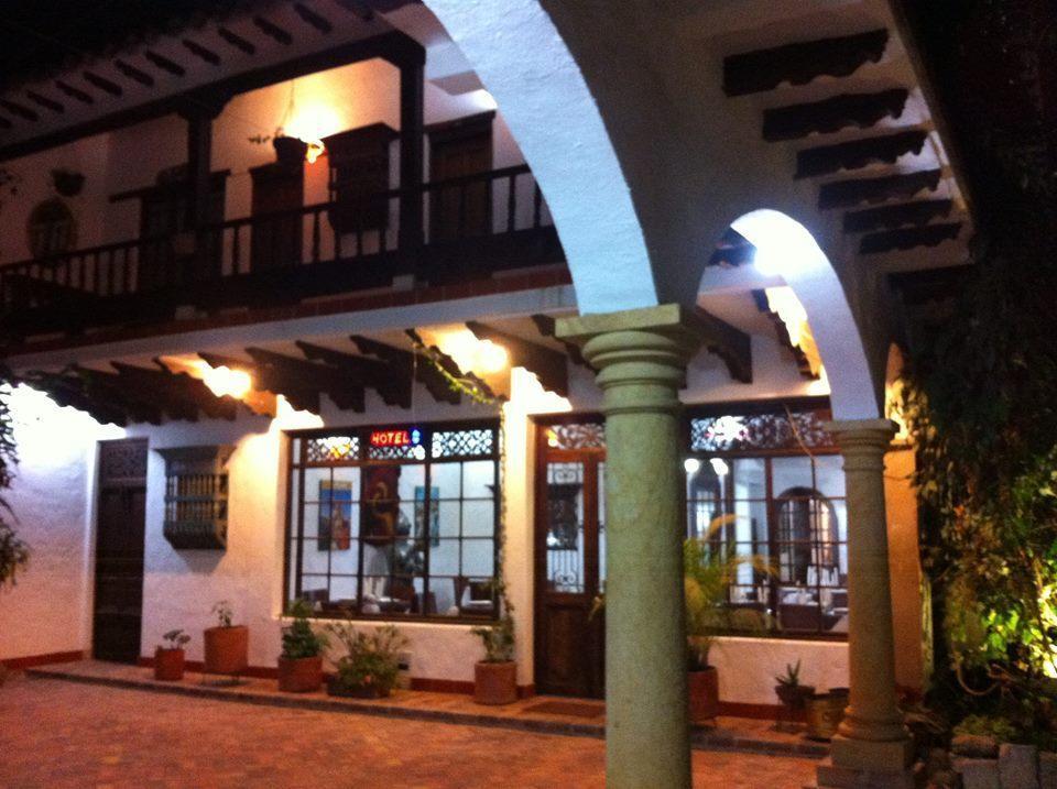 Hotel Los Frayles Villa de Leyva Bagian luar foto